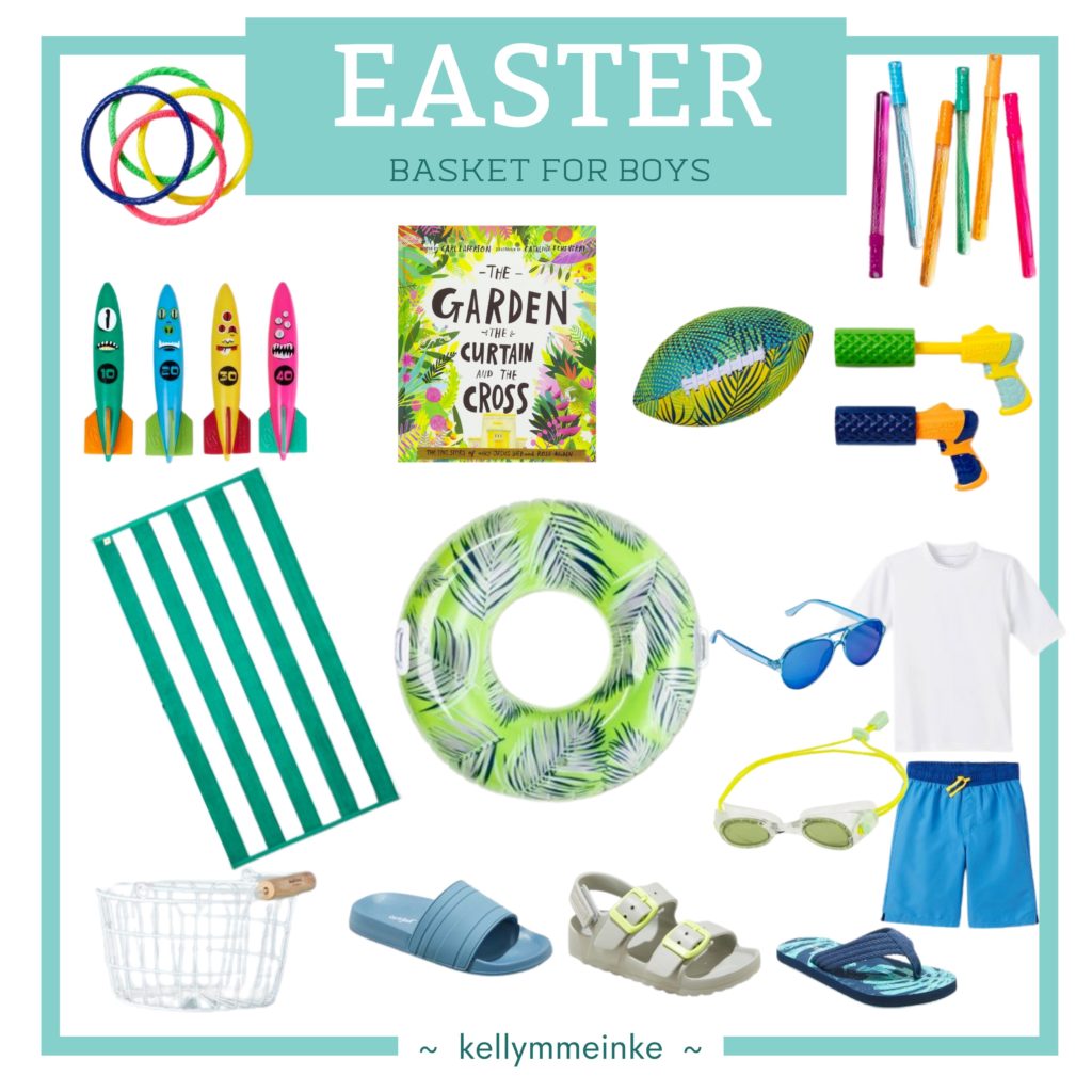 Easter basket goodies for boys